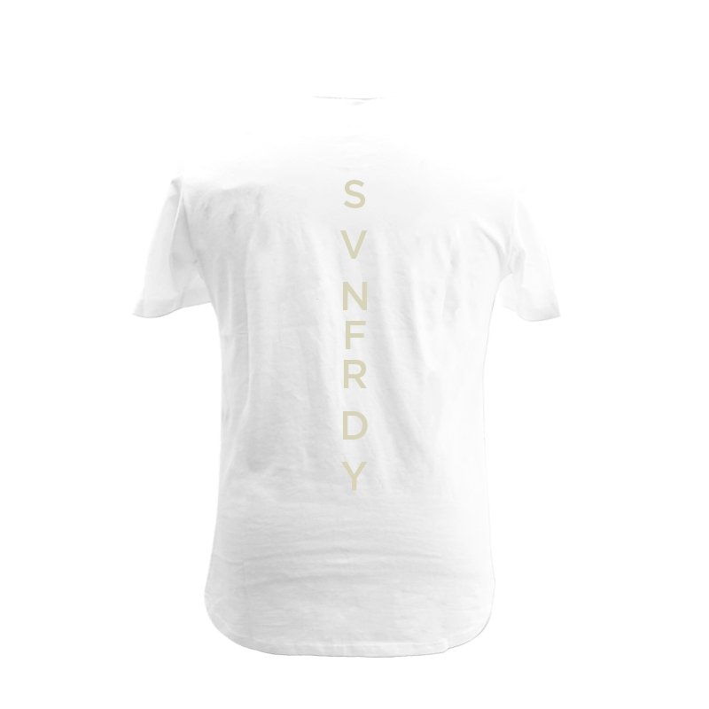 White ‘SVFRDY’ T-SHIRT - SEVENFRIDAY Australia