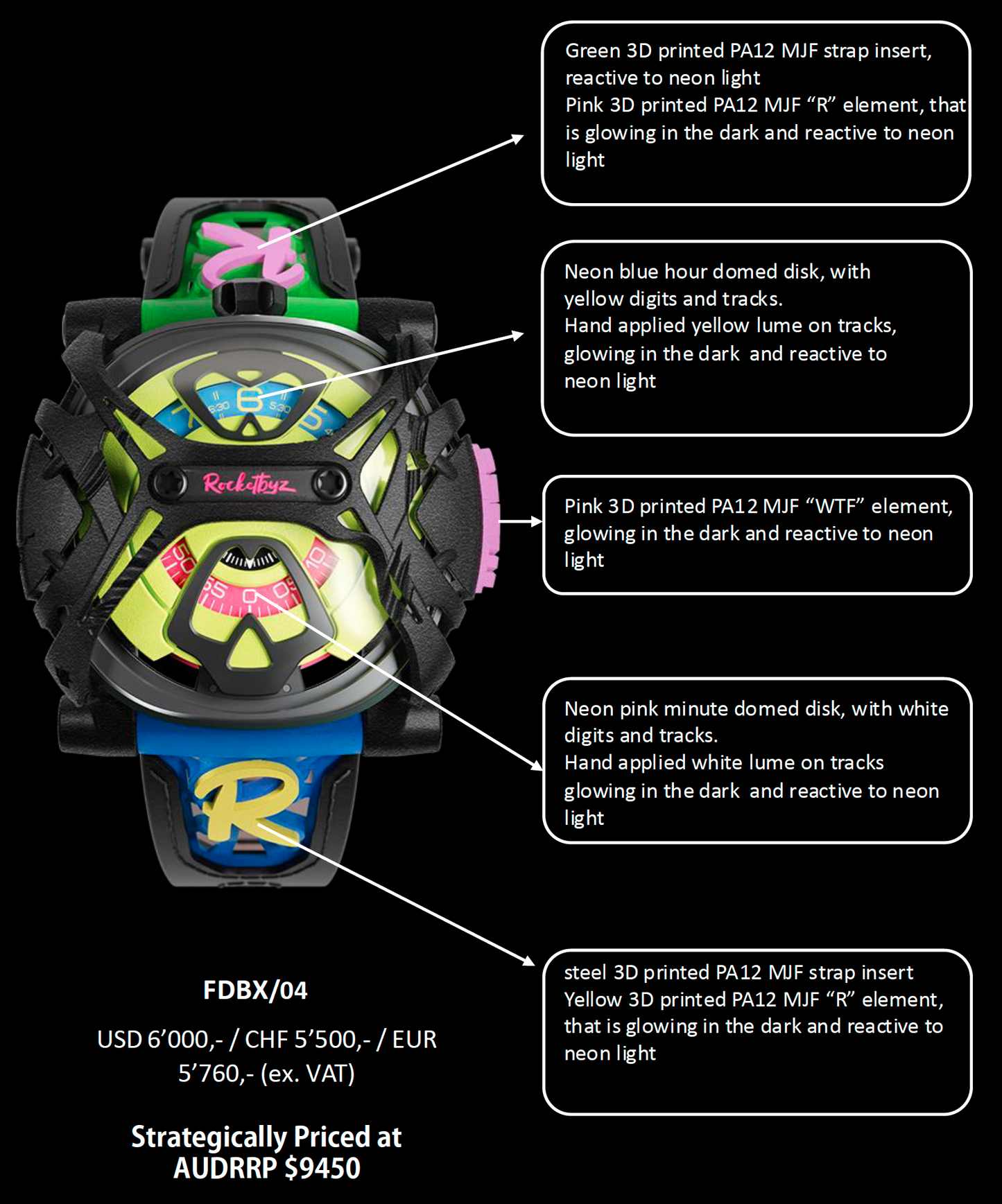 Rocketbyz 3.0 Black & Yellow FDBx/04