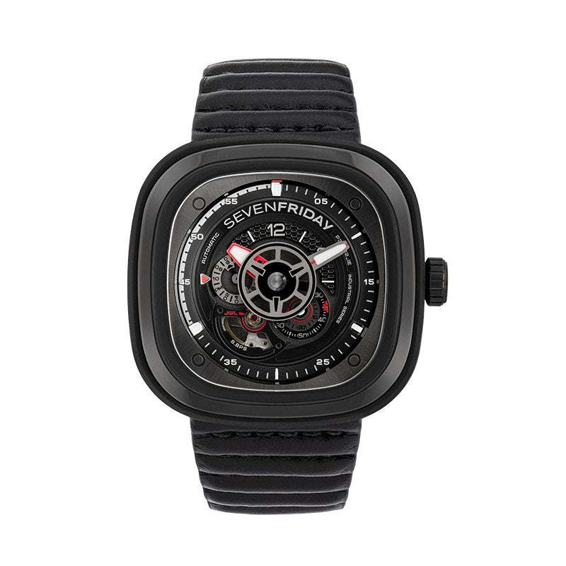 P3C/02 RACER III with Leather Strap - SEVENFRIDAY Australia SF-P3C/02L1