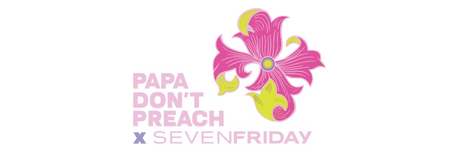Papa Don’t Preach Silver Leopard - SEVENFRIDAY AustraliaC1/01