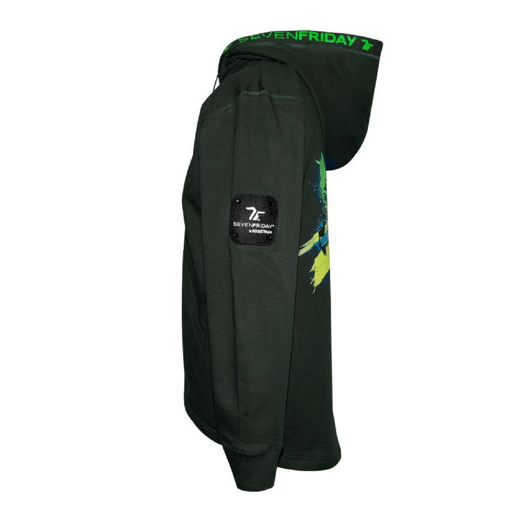PUNK PANDA BY ROCKETBYZ Hoodie Dark Green - SEVENFRIDAY Australia SF-H1G/01-I