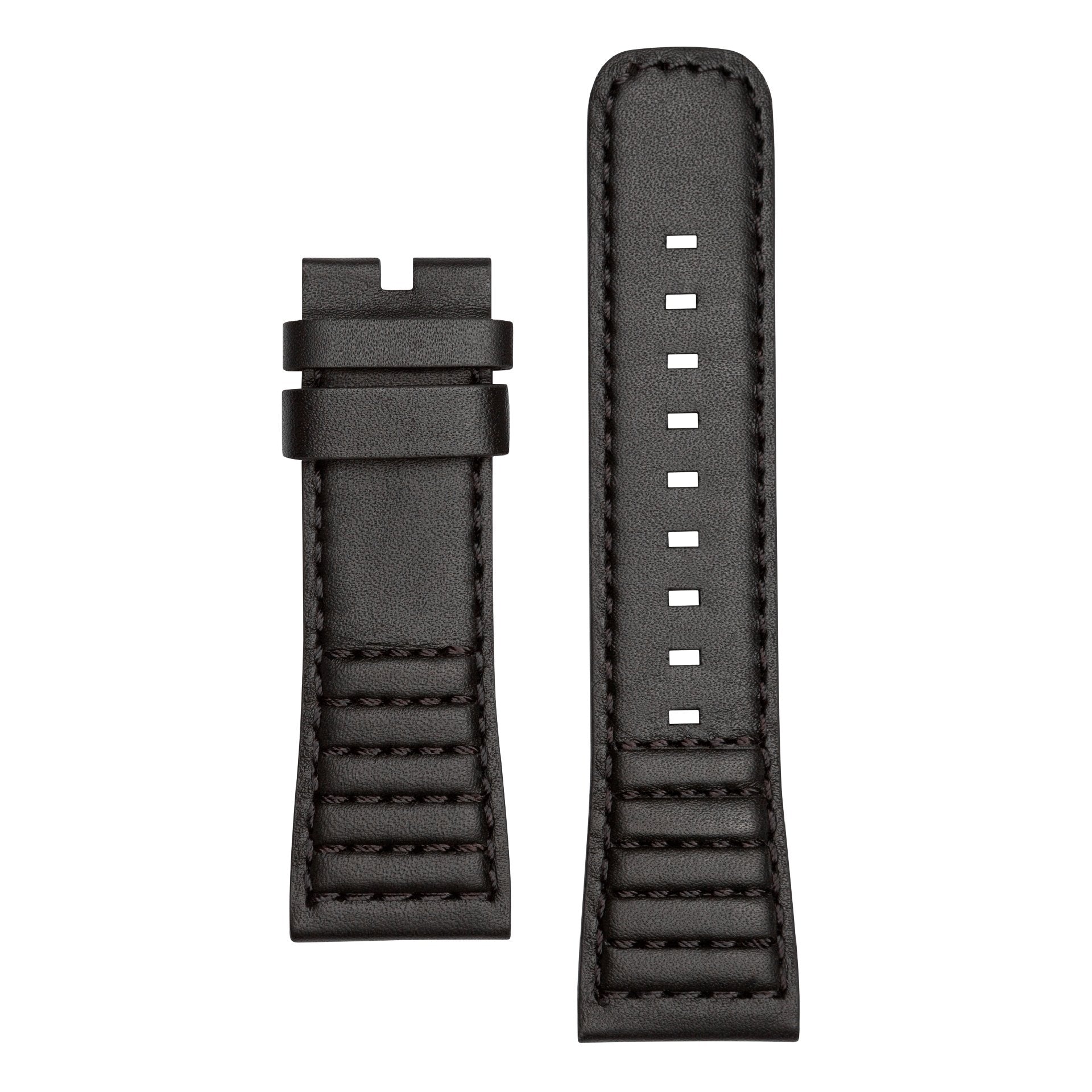 STRAP, Leather, Black with padding (V3/01, V3/04) - SEVENFRIDAY Australia SF-STRAP-020