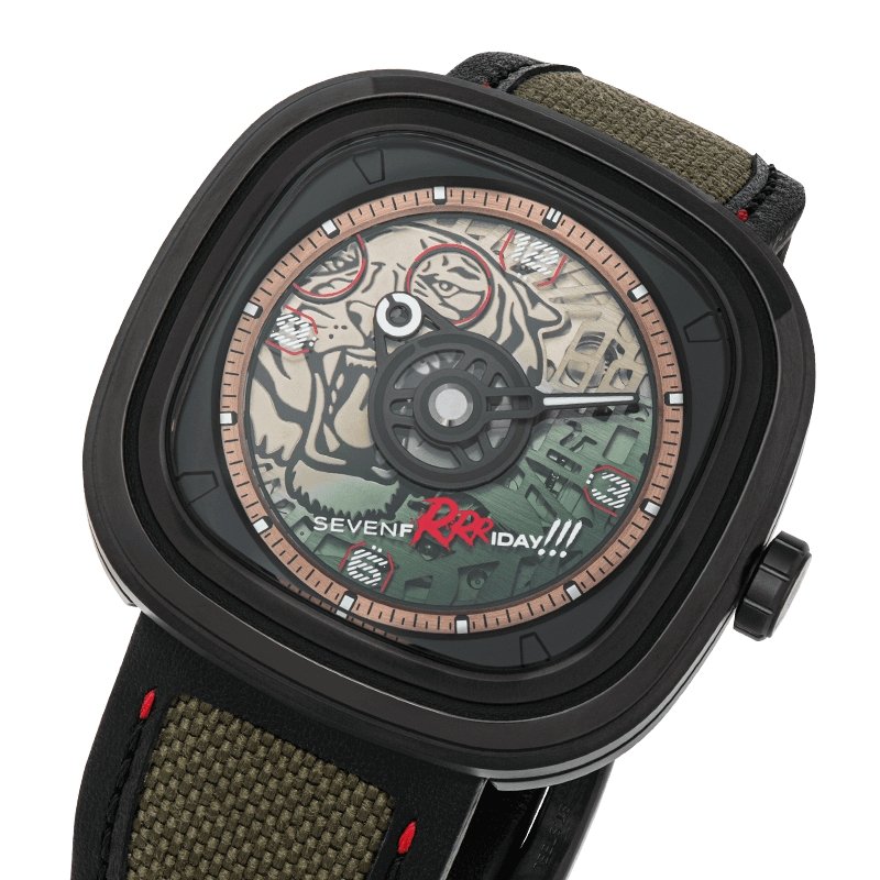 T3/04 GREEN TIGER - SEVENFRIDAY Australia SF-T3/04